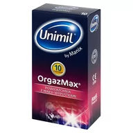 Prezerwatywy - Unimil OrgazMax 10 pack - SALE exp. 02/2022 - miniaturka - grafika 1