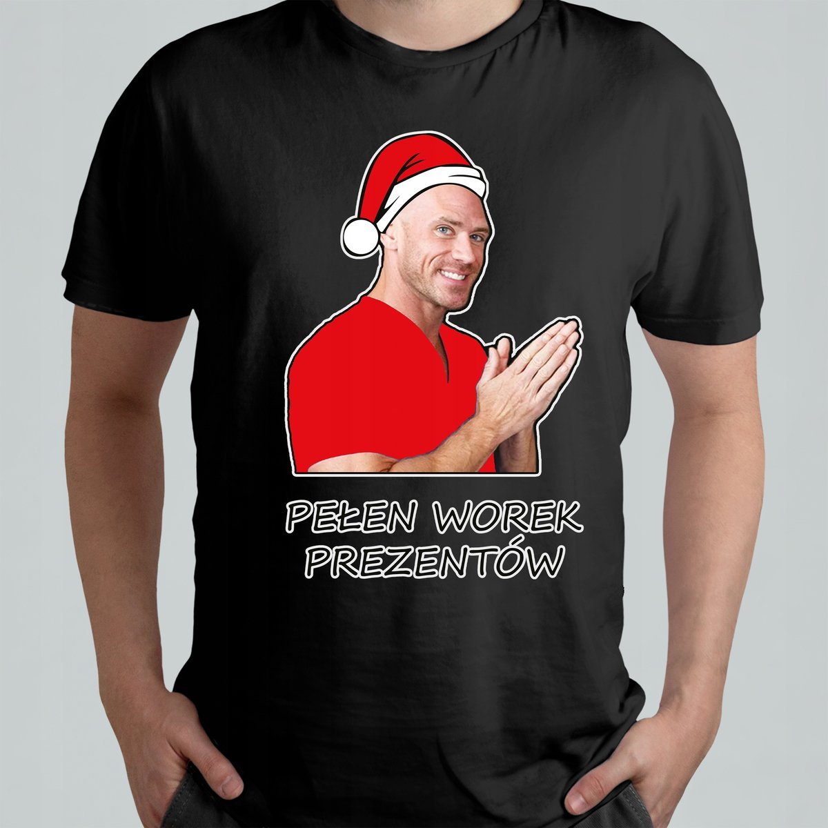 ŚWIĄTECZNA KOSZULKA MĘSKA ŚMIESZNA T-SHIRT ŁYSY Z BRAZZERS JOHNNY SINS L 6