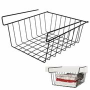 Kosz koszyk podwieszany pod półkę organizer czarny metalowy loft 27,5 cm kod: O-229021