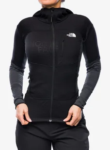 Bluza z kapturem damska The North Face Stormgap Powergrid Hoodie - black/grey - Bluzy sportowe damskie - miniaturka - grafika 1