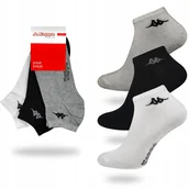 Skarpetki męskie - Skarpety 3-Pak Zestaw Kappa Sneaker Stopki - 39-42 - miniaturka - grafika 1