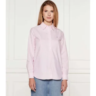 Tommy Hilfiger Koszula Relaxed fit oxford - Koszule damskie - miniaturka - grafika 1