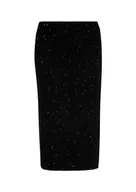 Spódnice - s.Oliver Sales GmbH & Co. KG/s.Oliver Spódnica damska z cekinami, czarny, 46 - miniaturka - grafika 1