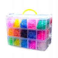 Prace ręczne dla dzieci - Gumki Do Robienia Bransoletek Krosno 5500Sztuk Xxl - miniaturka - grafika 1