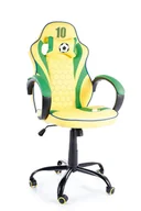 Fotele i krzesła biurowe - Fotel dla dziecka BRAZIL żółty/zielony - miniaturka - grafika 1