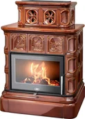 Piece wolnostojące - ABX Piec kaflowy Karelie Exclusive Forest - Brązowy - miniaturka - grafika 1