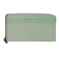Portfele - Pepe Jeans Morgan Portfel z portmonetką Zielony 19,5 x 10 x 2 cm Poliester z Detalami ze sztucznej skóry by Joumma Bags, Zielony, Talla única, Portfel z portfelem - miniaturka - grafika 1
