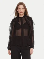 Koszule damskie - ONLY Koszula Taryn 15360696 Czarny Regular Fit - miniaturka - grafika 1