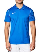 Koszulki męskie - Nike Męska koszulka polo Park 20 niebieski niebieski/biały/biały 16-22 - miniaturka - grafika 1