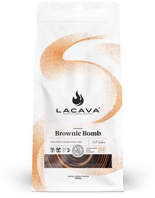 Kawa ziarnista LaCava Brownie Bomb 1kg