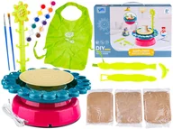 Zabawki kreatywne - Zestaw Mały Artysta Koło Garncarskie Akcesoria - miniaturka - grafika 1