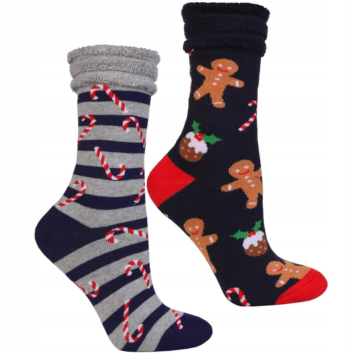 SKARPETY ŚWIĄTECZNE DAMSKIE FROTTE PREZENT NA ŚWIĘTA 2SZT MORAJ 35-38