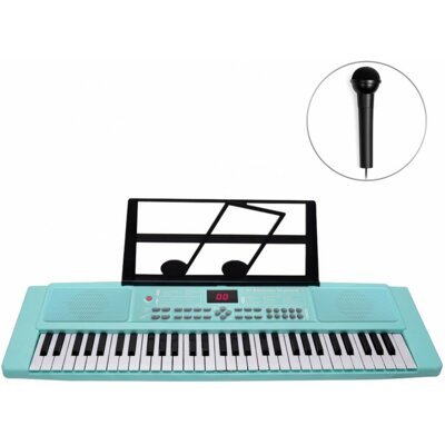 Keyboard MUSICMATE MM-04 Keydeluxe Turkusowy