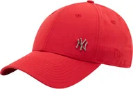 Czapki męskie - Czapka z daszkiem męska New Era 9forty New York Yankees Flawless Cap 11198847 Czerwony - miniaturka - grafika 1