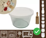 Pojemniki kuchenne - Słoiki WECK / plastikowe wieko, miarka słoik 370ml MOLD / Wamar-Sosenka - miniaturka - grafika 1