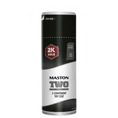 Chemia warsztatowa - MASTON TWO 2K Jet Black 400ml Czarny Połysk - lakier dwuskładnikowy - miniaturka - grafika 1