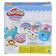 Masy plastyczne - Play-Doh, zestaw kreatywny Kitchen creations, Pączki i Pączuszki, E3344 - miniaturka - grafika 1