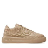Sneakersy damskie - Sneakersy Liu Jo Kylie 29 BF4063 EX014 Beżowy - miniaturka - grafika 1