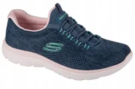 Buty sportowe damskie - Buty Skechers Summits Fun Flair 150113-NVMT 37 - miniaturka - grafika 1