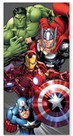 Okrycia kąpielowe dla dzieci - RĘCZNIK bawełniany AVENGERS 70x140 cm MARVEL - miniaturka - grafika 1