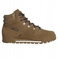 Buty trekkingowe męskie - Buty męskie zimowe adidas Terrex Snowpitch IH3664 wysokie ocieplane 44 2/3 - miniaturka - grafika 1