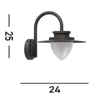Lampy ogrodowe - Searchlight Kinkiet zewnętrzny LED Texas - miniaturka - grafika 1