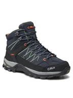 Buty trekkingowe męskie - CMP Trekkingi Rigel Mid Trekking Shoe Wp 3Q12947 Granatowy - miniaturka - grafika 1