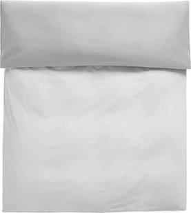 Poszewka na kołdrę Duo 140 x 220 cm szara - Pościel - miniaturka - grafika 1
