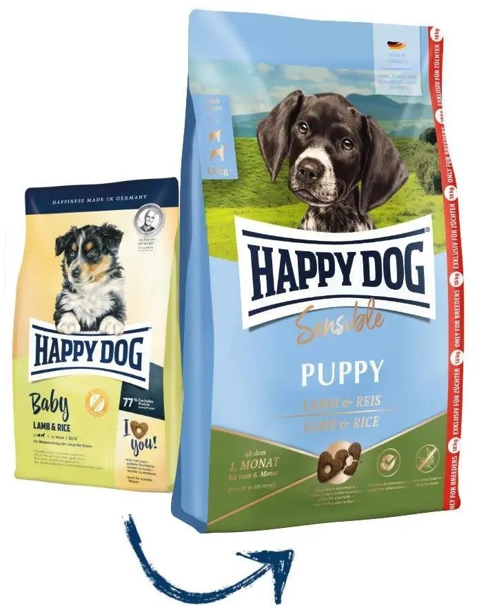 Profi Sensible Puppy, sucha karma, dla szczeniąt, 1-6 miesięcy, jagnięcina/ryż, 18 kg