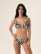 Stroje kąpielowe - Góra od bikini usztywniana Zibraz Esotiq kremowy 75C - miniaturka - grafika 1