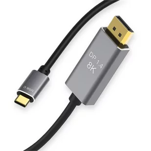 Reagle Kabel Adapter Usb-C Do Displayport Dp 8K 4K 144Hz - Kable komputerowe i do monitorów - miniaturka - grafika 1