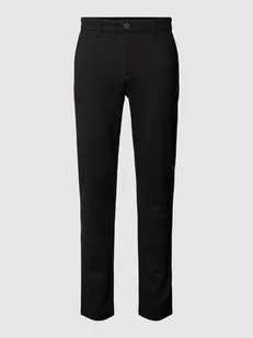 Spodnie o kroju slim fit z elastycznym paskiem model ‘Langford’ - Spodnie męskie - miniaturka - grafika 1
