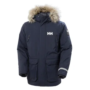 Męska Kurtka ocieplana HELLY HANSEN REINE PARKA 53630_597 – Granatowy - Kurtki męskie - miniaturka - grafika 1
