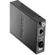Pozostałe akcesoria sieciowe - Trendnet TFC-110S20D3i konwerter sieciowy 100 Mbit/s 1310 nm Czarny - miniaturka - grafika 1