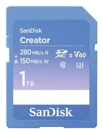 Karty pamięci - SanDisk Creator 1 TB SDXC UHS-II Klasa 10 SDSDXEP-1T00-GNCIS - miniaturka - grafika 1