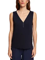 Koszulki i topy damskie - ESPRIT Collection Damska koszulka 043EO1K311, 400/NAVY, XXL, 400/granatowy., XXL - miniaturka - grafika 1