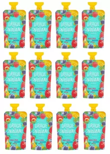 DAWTONA MUS MALINA JABŁKO JAGODA BANAN 12SZT - Koncentraty warzywne, przeciery - miniaturka - grafika 1