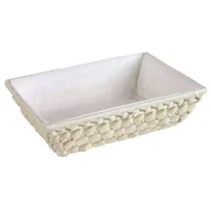 Kosze na bieliznę - Domotti Koszyk prostokątny wyściełany PALMA naturalny - miniaturka - grafika 1