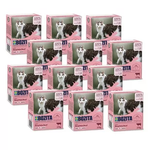BOZITA Cat Wołowina W Sosie 370g - Mokra karma dla kotów - miniaturka - grafika 1