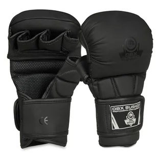 Rękawice Sparingowe do MMA "Black Master", rozm. L - Rękawice bokserskie - miniaturka - grafika 1