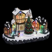 Oświetlenie świąteczne - Szopka Bożonarodzeniowa Kawiarenka, Z Oświetleniem Led - miniaturka - grafika 1