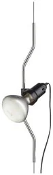Flos - Parentesi Lampedel do Lampa Wisząca w Kolorze Niklu ze Ściemniaczem Flos - Lampy sufitowe - miniaturka - grafika 1