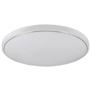 Rabalux Okrągła LAMPA sufitowa BRUCE 2118 metalowy plafon LED RGB 60W 3000K 6000K z pilotem chrom 2118 - Lampy sufitowe - miniaturka - grafika 1