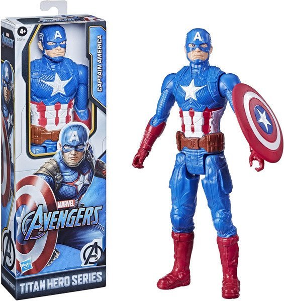 HASBRO KAPITAN AMERYKA RUCHOMA FIGURKA 30cm E7877 BLAST GEAR