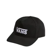 Czapki i chusty sportowe męskie - Czapka z daszkiem dziecięca VANS Drop V II Logo Snapback Black VN000Q19BLK1. OS - miniaturka - grafika 1