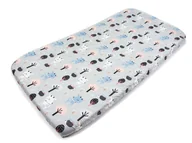 Prześcieradła dla dzieci - PRZEŚCIERADŁO 80x200 cm Z GUMKĄ DO ŁÓŻKA BAWEŁNA Kerstin - miniaturka - grafika 1