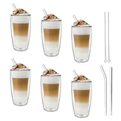 Słomki do napojów - Szklanki termiczne Sublime Top 400 ml i 8 słomki - miniaturka - grafika 1