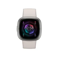 Smartwatch - Fitbit Sense 2 FB521SRWT Szary - miniaturka - grafika 1