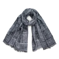 Apaszki i szaliki damskie - Szal Wschodnia tkanina - miniaturka - grafika 1