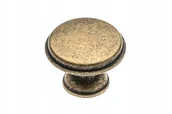 Meble modułowe i akcesoria - GTV Gałka meblowa uchwyt CENTO antyczny mosiądz - miniaturka - grafika 1